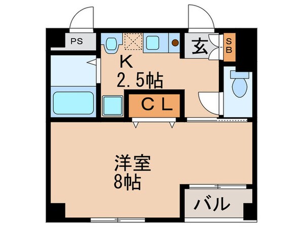 トラディショナル杉本の物件間取画像